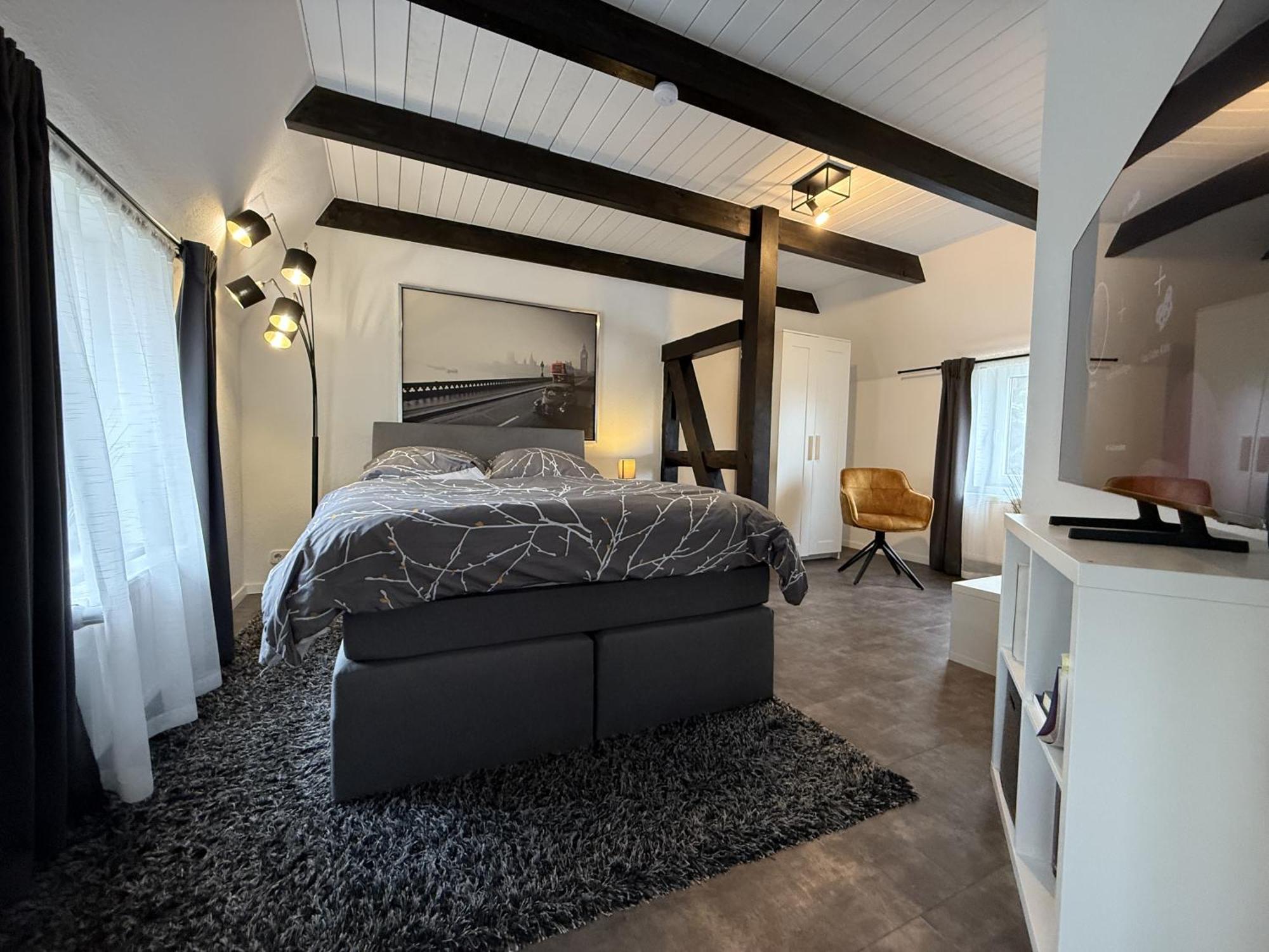 Fachwerkhaus Mit 2 Getrennten Schlafzimmern, Wohnzimmer Und Kueche Бюкебурґ Екстер'єр фото