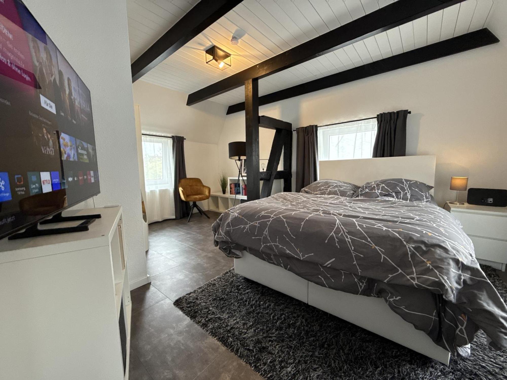 Fachwerkhaus Mit 2 Getrennten Schlafzimmern, Wohnzimmer Und Kueche Бюкебурґ Екстер'єр фото